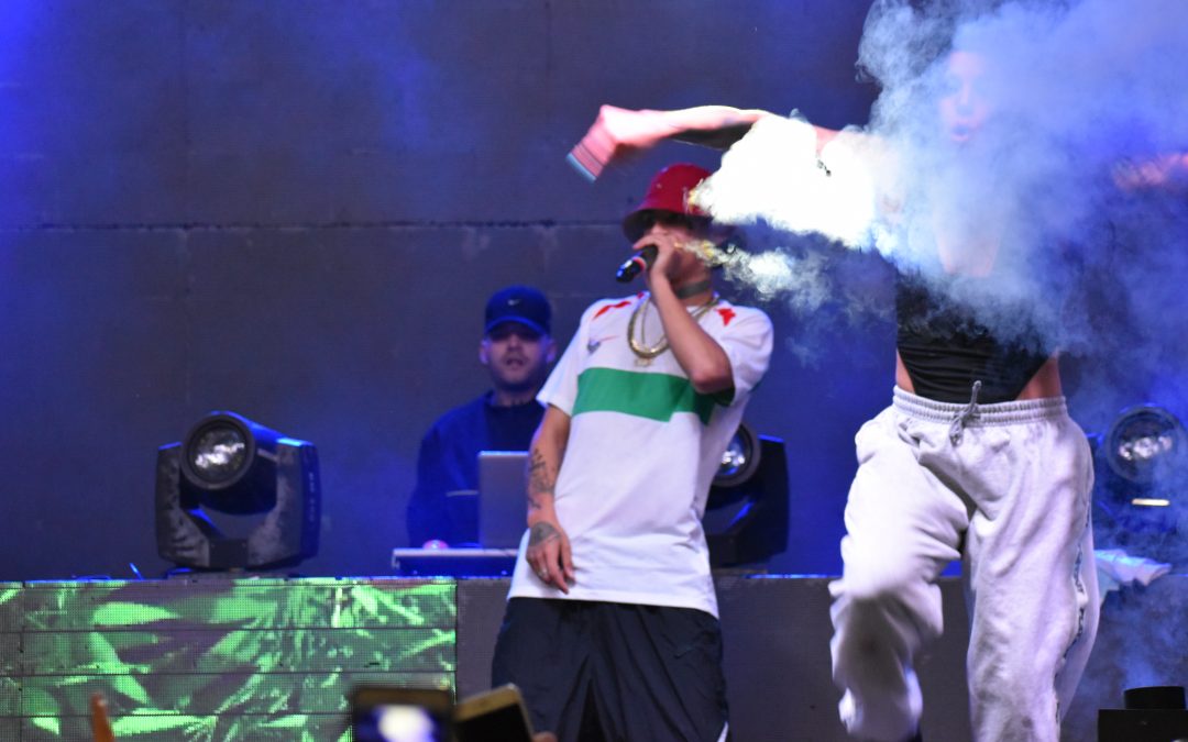 La Chacarita disfrutó de la ‘Cumbia 420’ con L-Gante