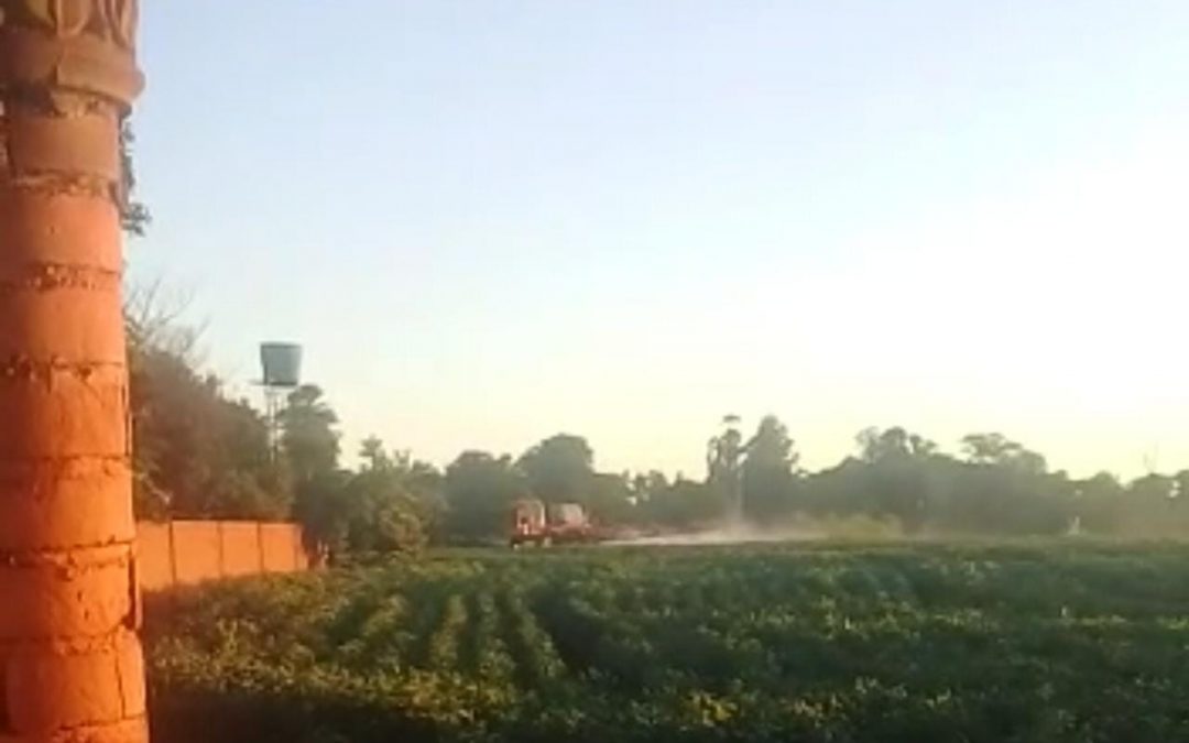 Imputan a productor tras fumigación de sojal que intoxicó a una niña