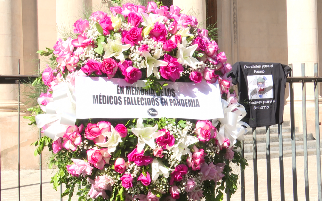 Día del Médico: rindieron homenaje a 72 doctores, víctimas del Covid