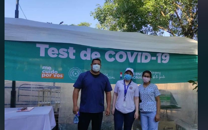 Disponen de puestos de vacunación y testeo de Covid-19 en Caacupé