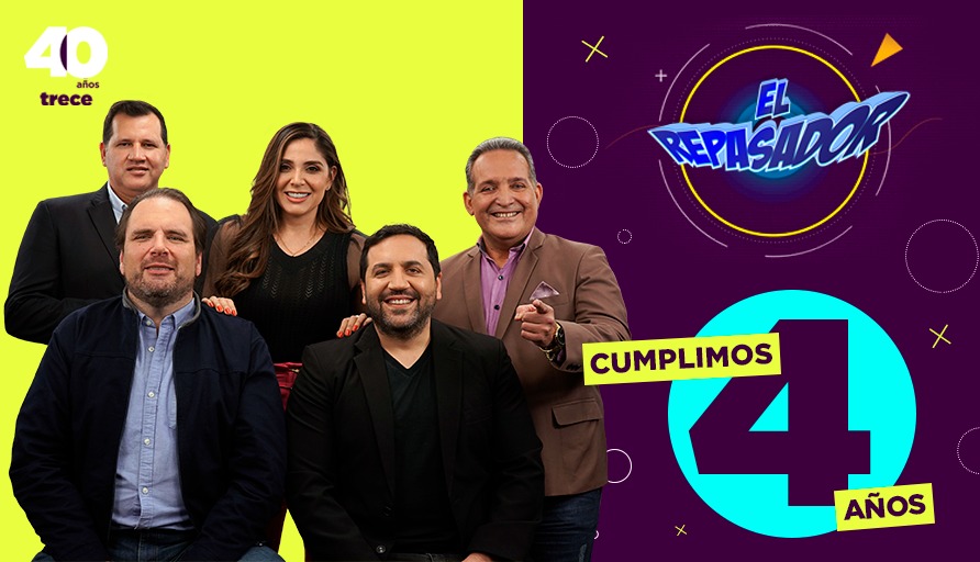 ¡El Repasador celebra cuatro años al aire!