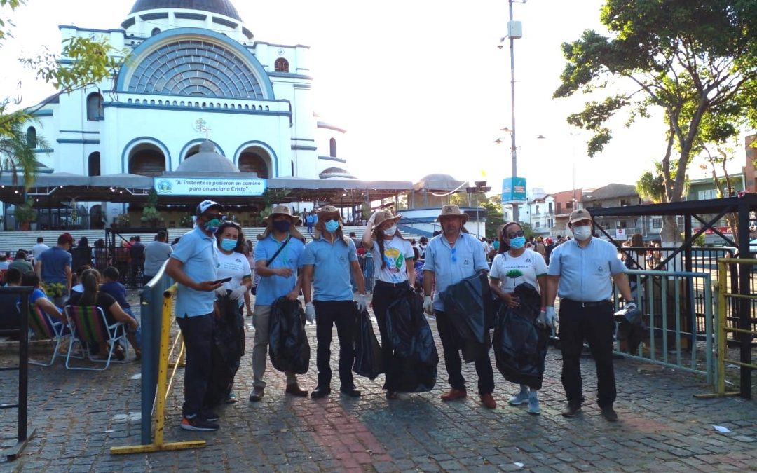 Caacupé: recogieron 400 toneladas de basura durante fiestas marianas
