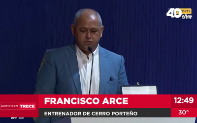 ‘Chiqui’ Arce: “El fútbol hizo posible que yo esté aquí”