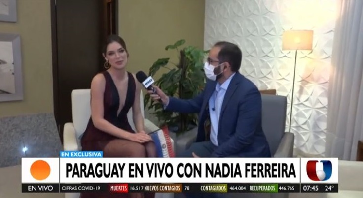 La reina de todos los paraguayos arribó al país