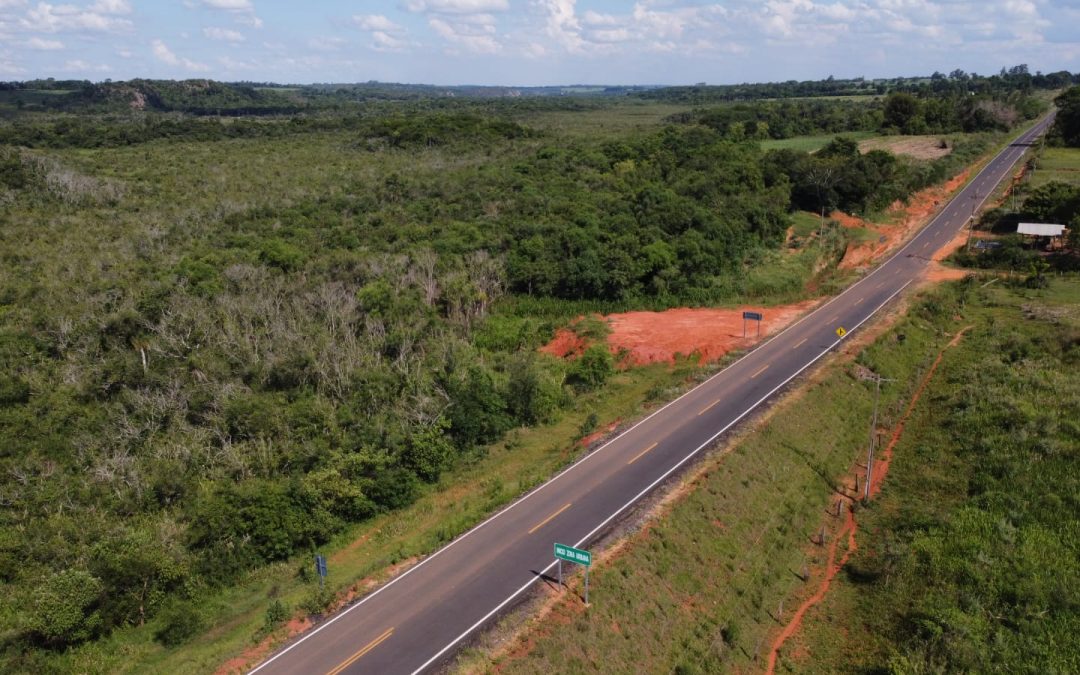 Inauguran tramo vial en Guairá para beneficio de 50 mil pobladores