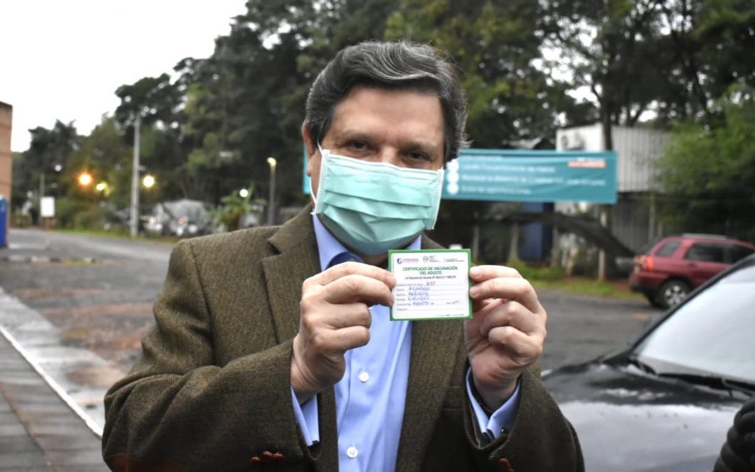 El canciller Euclides Acevedo dio positivo al coronavirus