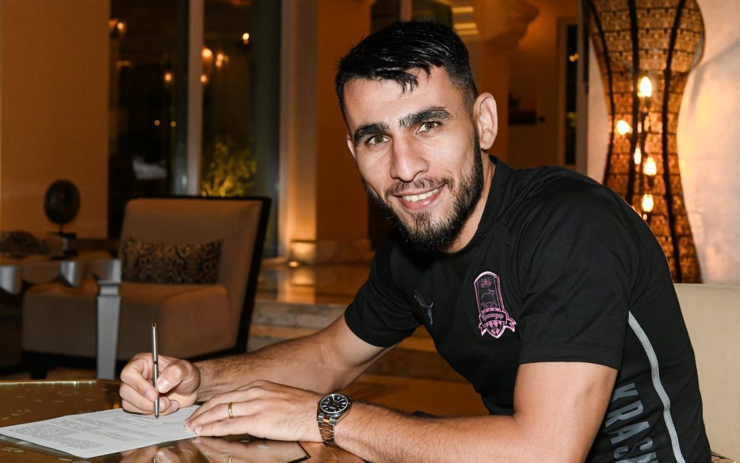 Krasnodar de Rusia dio la bienvenida al paraguayo Junior Alonso