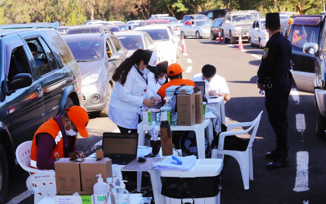 Registran más de 21 mil testeos sin agendamiento en 8 días en Asunción y Central