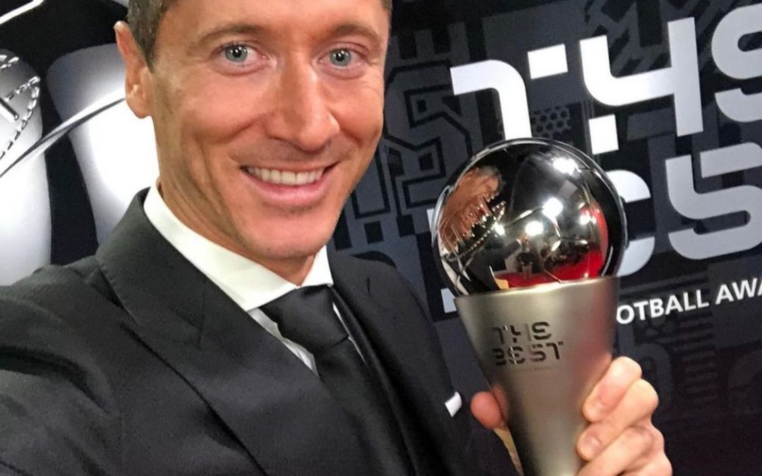 ¡Lewandowski se quedó con el premio The Best!