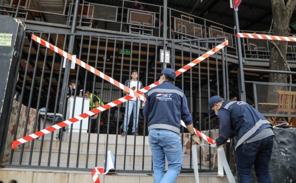 Dos locales nocturnos fueron suspendidos por la SET en San Lorenzo