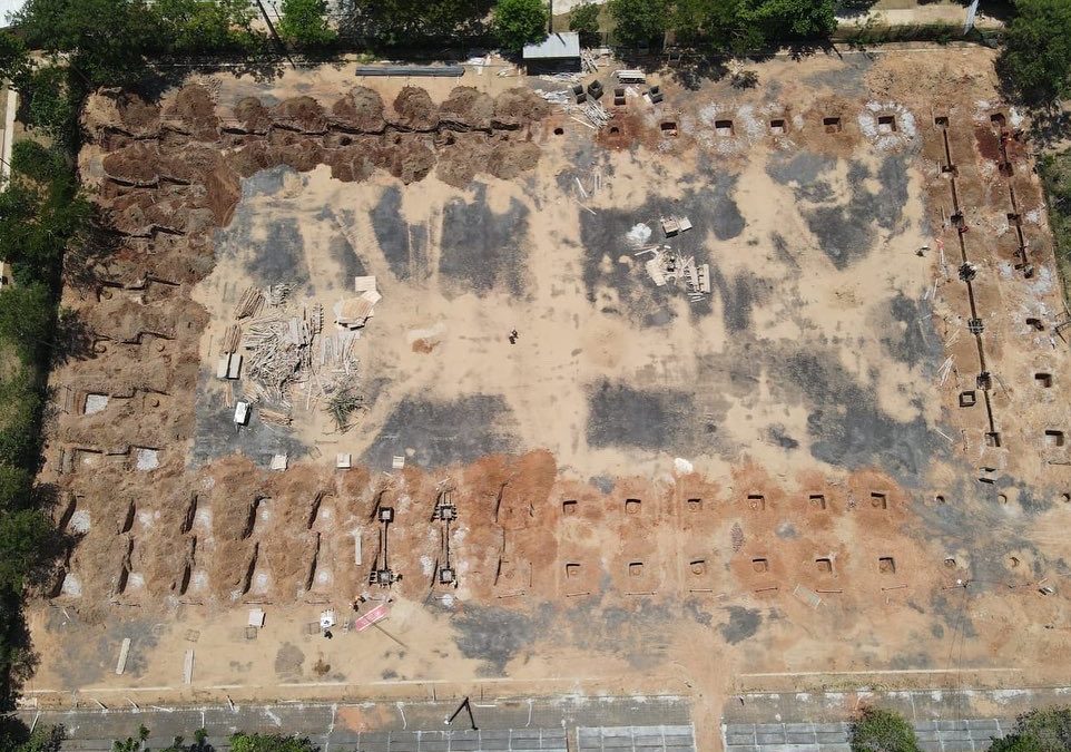 Con miras a Odesur, avanzan obras del Pabellón de Gimnasia