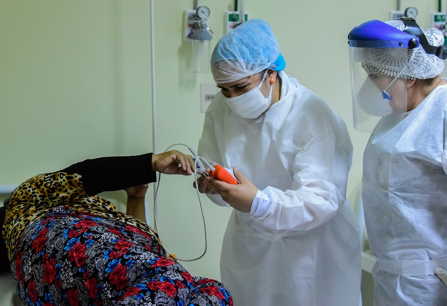 Más del 50% de los hospitalizados por Covid son adultos mayores