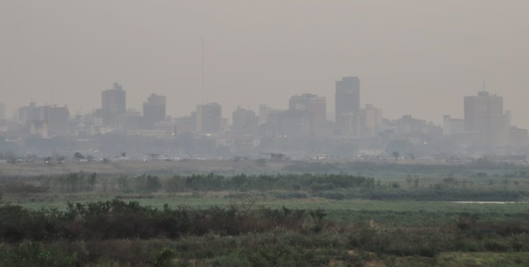 Gran Asunción, afectada por consecuencia de incendios en Corrientes y Resistencia