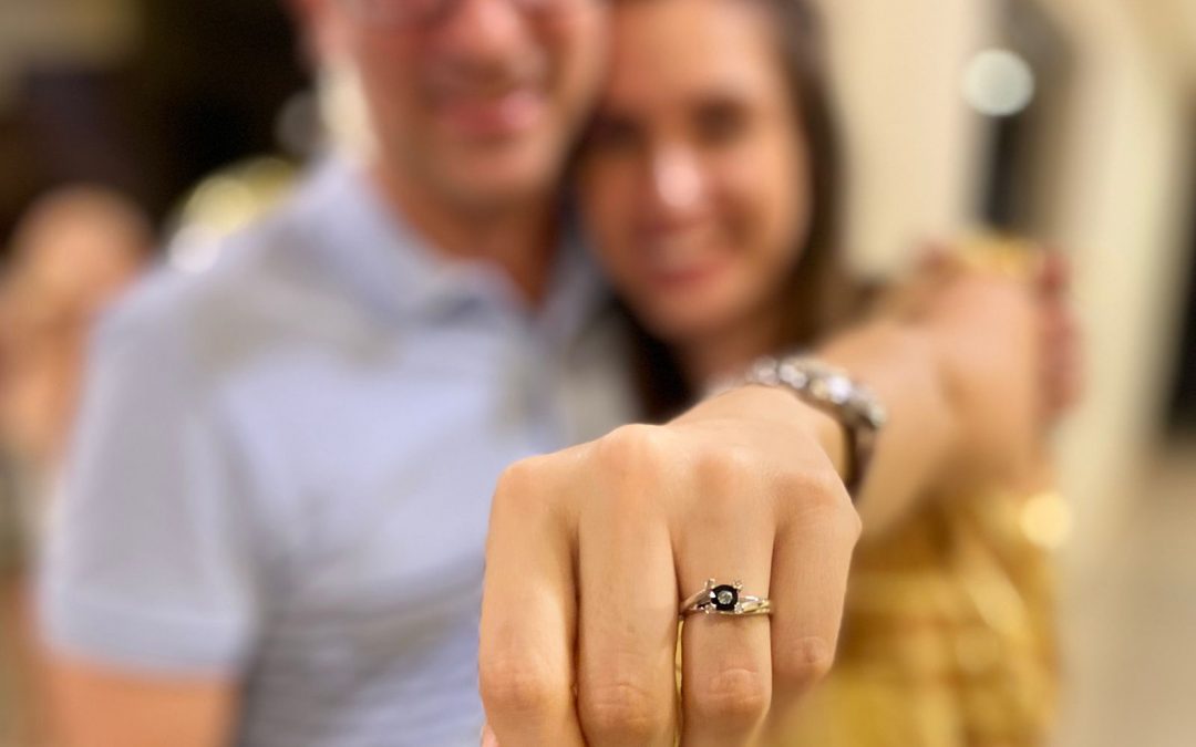 Claudia Aguilera anunció su compromiso con Marcelo Pecci: “Estoy feliz y muy enamorada”