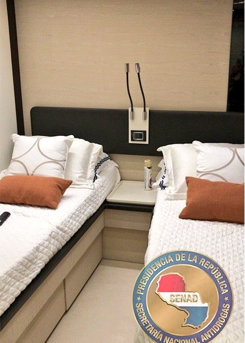 Senad incauta lujoso yate valorado en USD 4 millones