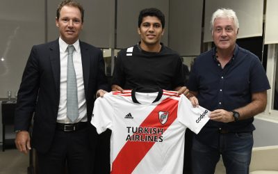 River Plate renovó contrato con Robert Rojas hasta el 2024