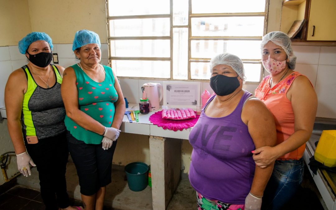 Para ayudar a sus familias, mujeres privadas de su libertad fabrican helados gourmet