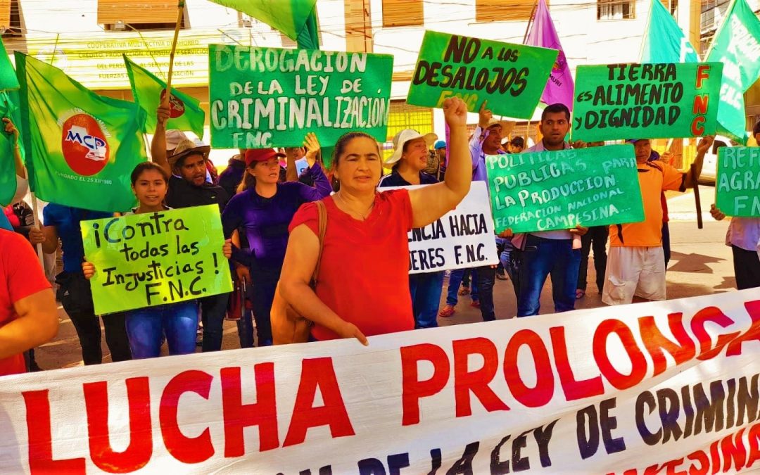 Finalmente, campesinos ingresarán a la Plaza Uruguaya