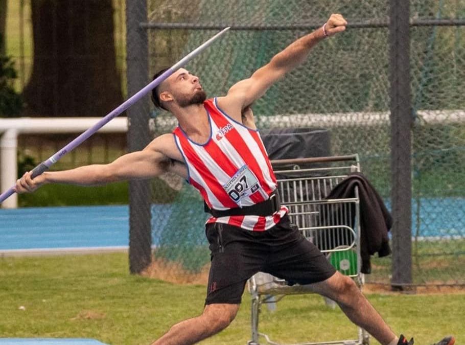 Con garra guaraní, jabalinista paraguayo ganó el oro en Uruguay