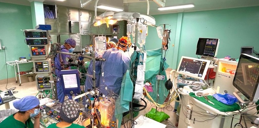 Realizan primer trasplante cardiaco del 2022 en el pediátrico de Acosta Ñu