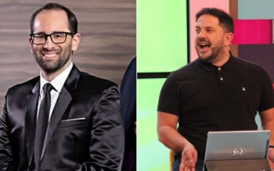 Toto González y Dani Da Rosa, en la puja por “Mejor conducción masculina”