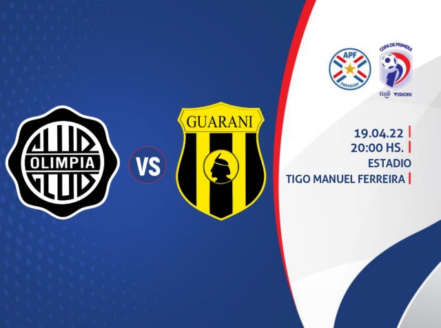 Clásico añejo: inicia la fecha 11 con la visita de Guaraní al Decano en Para Uno