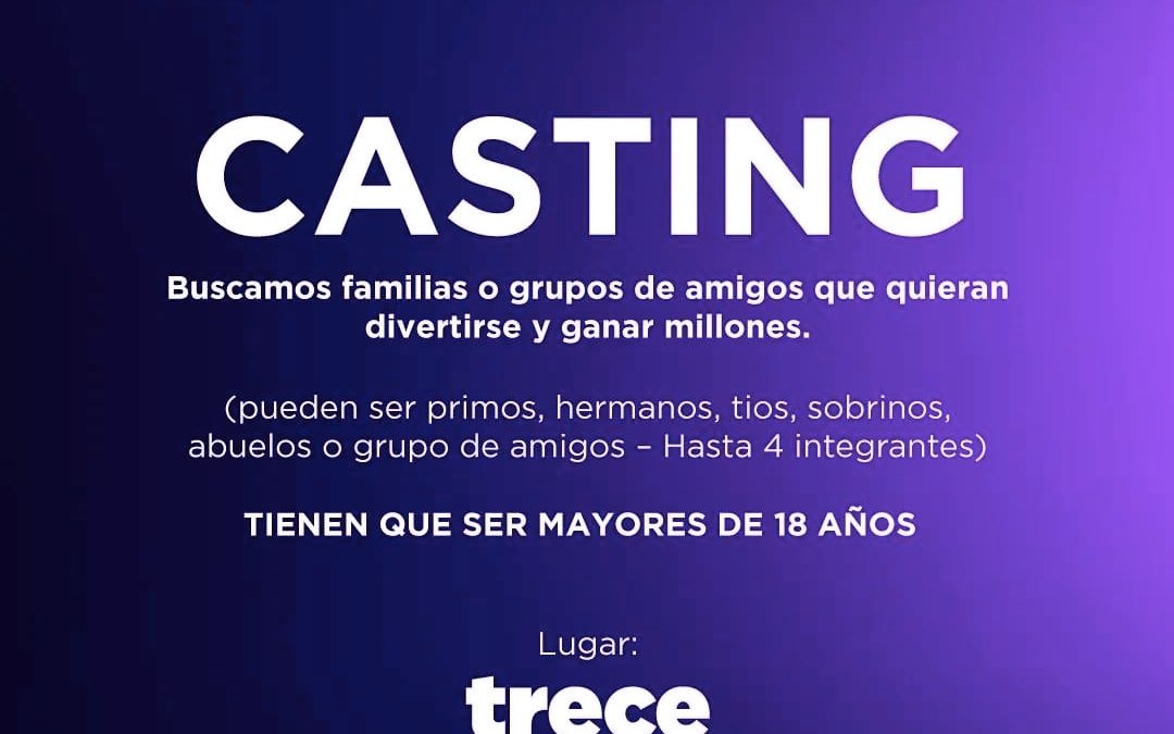 “100 paraguayos dicen”: ¡Este sábado arranca el casting!