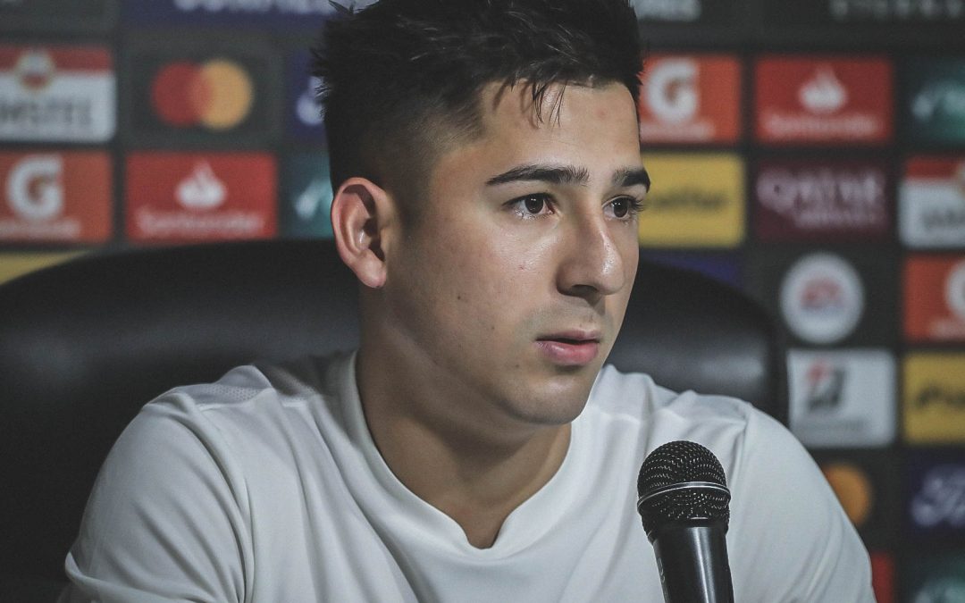 “Estamos motivados para este partido”, dijo Cáceres previo al juego ante Colón