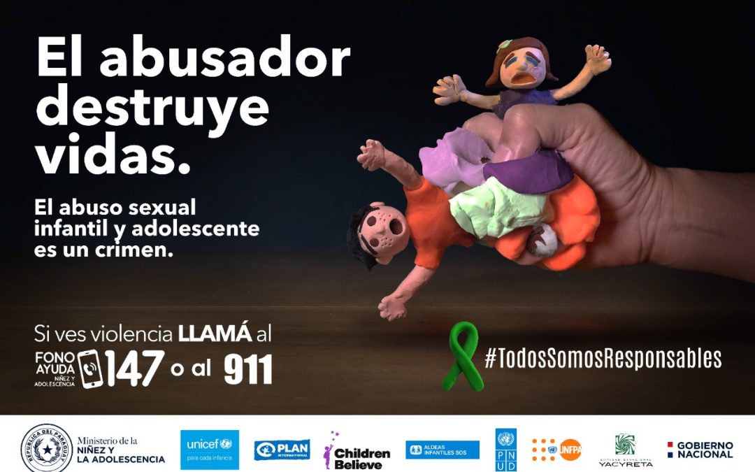 Abuso infantil: relanzan campaña “Todos somos responsables”
