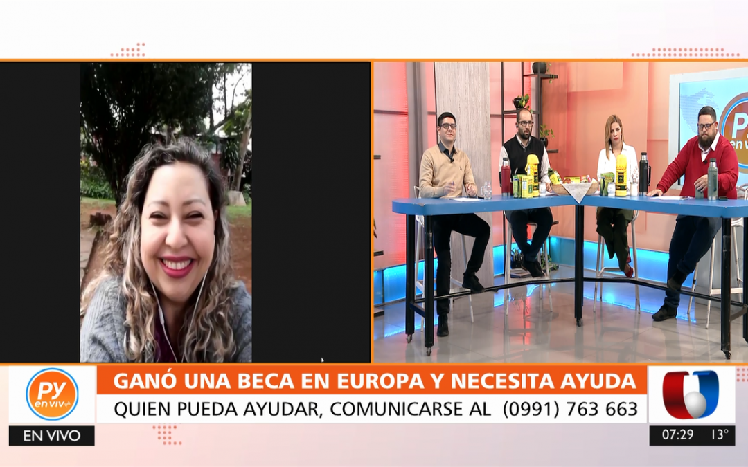 Para especializarse en Ámsterdam: paraguaya ganó beca y pide ayuda a para viajar