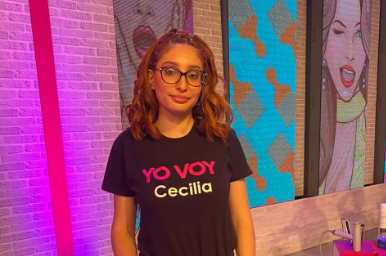 Cecilia quedó eliminada del reality show “Yo Voy”