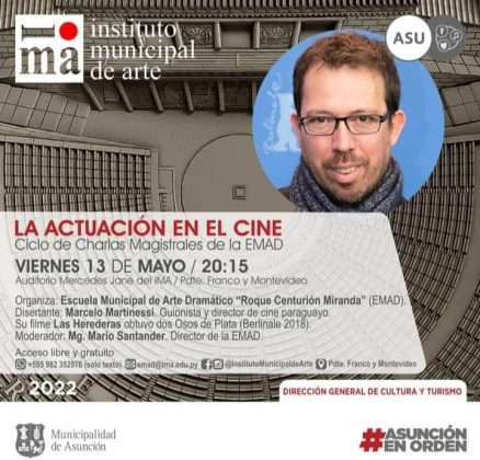 Charla magistral sobre actuación en el IMA será dictada hoy por Marcelo Martinessi