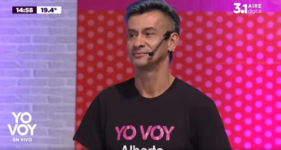 Alberto se despidió de Yo Voy este viernes