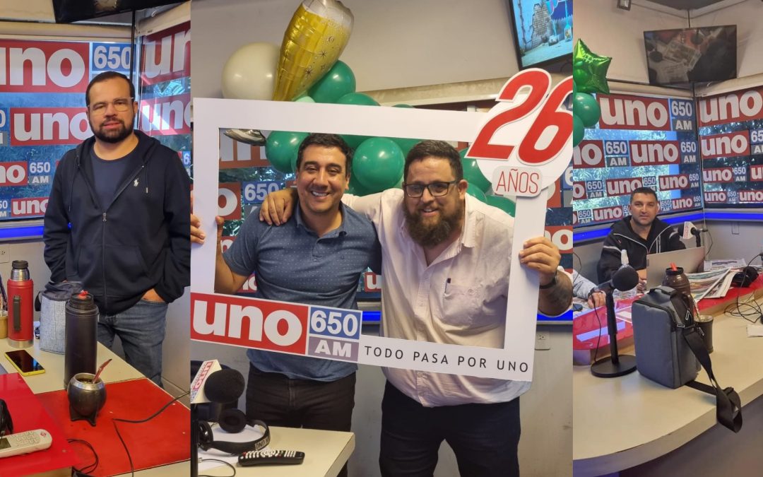 26 años de Radio Uno: ¡“La constancia en AM marca la diferencia”!