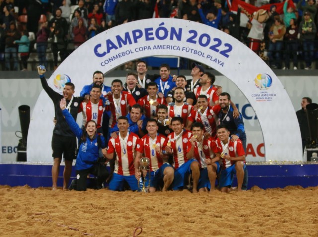 Tras ganar a Brasil en la final, Los Pynandi se llevaron la Copa América
