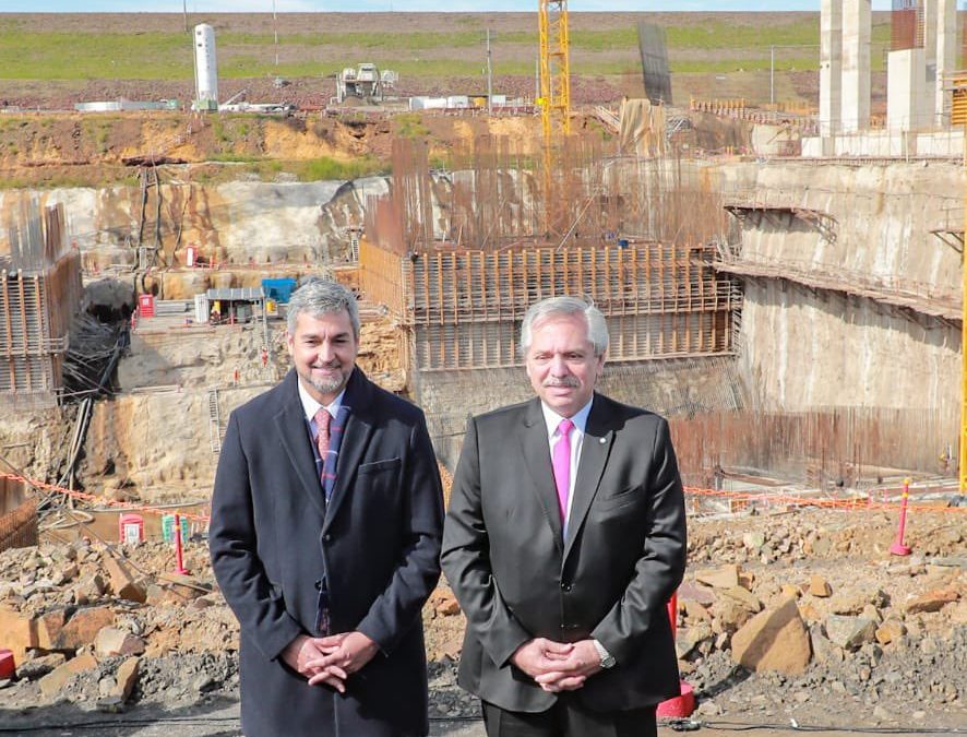 Mandatarios de Paraguay y Argentina verificaron obras de Aña Cuá