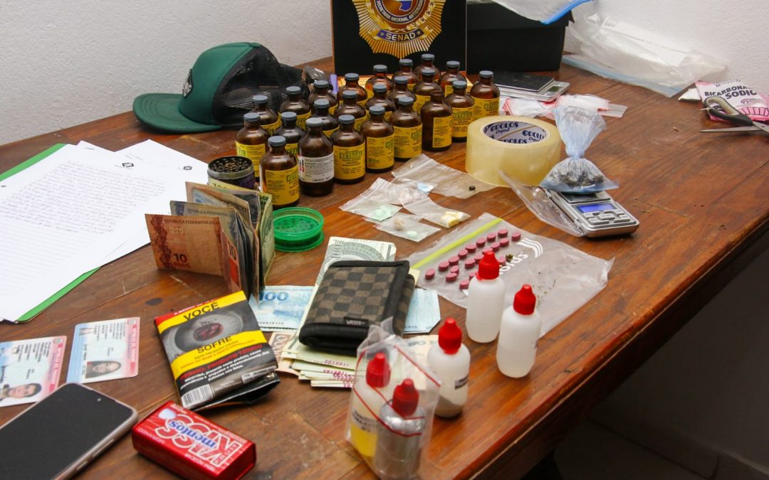SENAD: inicia operativo para desarticular distribución de drogas sintéticas y alucinógenos