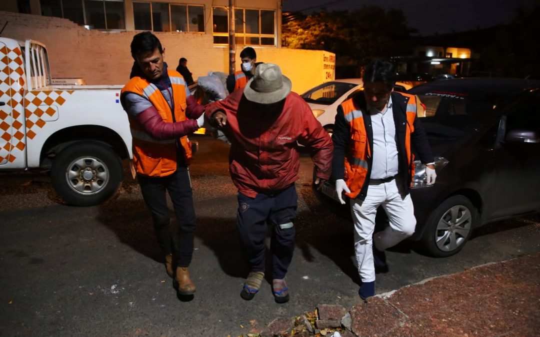 SEN protegió del intenso frío a 57 personas durante esta madrugada