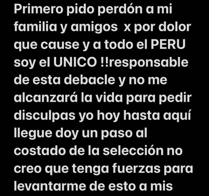 Tras eliminación de Perú, Advíncula anunció que dará un paso al costado