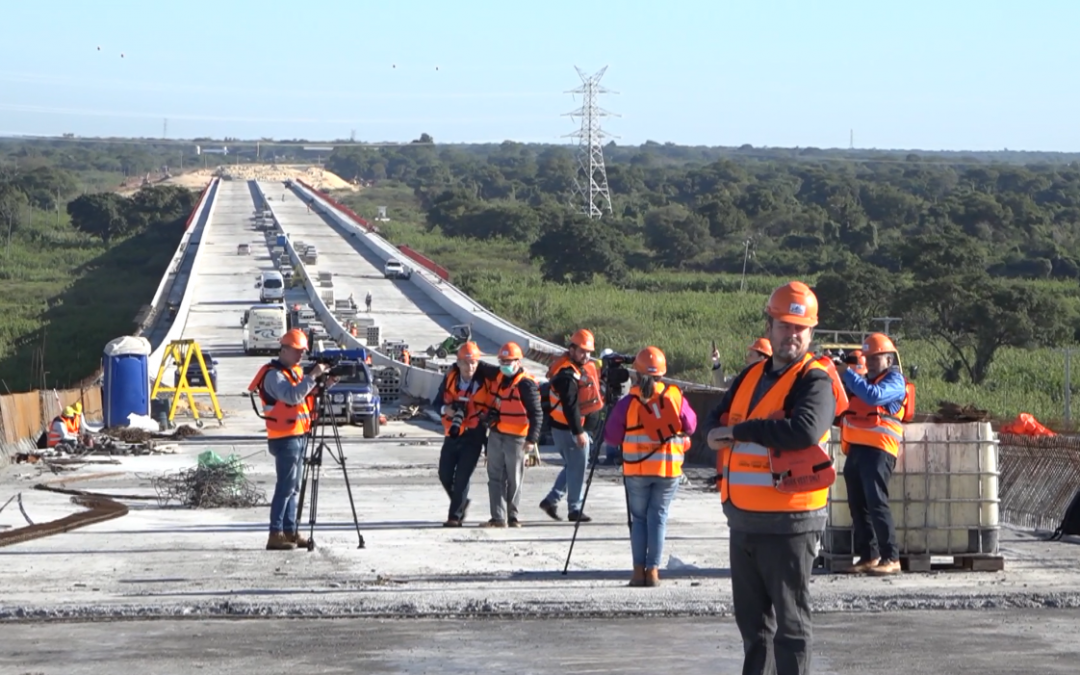 Puente Héroes del Chaco registra 60% de avance en obras