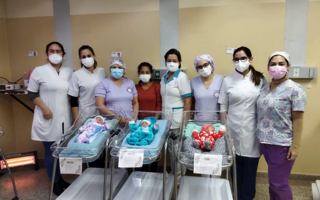 Clínicas: Trillizas recibieron alta médica tras 25 días de internación