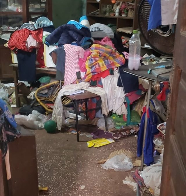 Hermanitos y su abuela que vivían en condiciones insalubres fueron rescatados