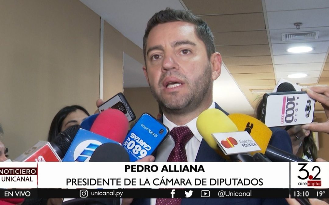Alliana dirigió este miércoles su última sesión como presidente de Diputados