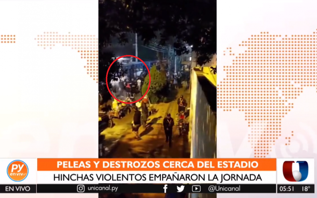 Barrabravas del Decano protagonizaron gresca en el Defensores