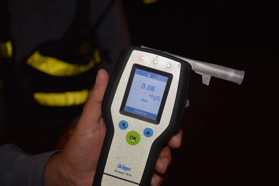 Caminera sacó a 288 ebrios al volante en una semana