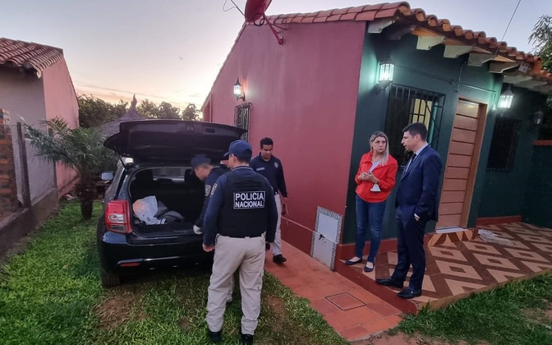 Allanan viviendas por denuncias de estafas en Luque