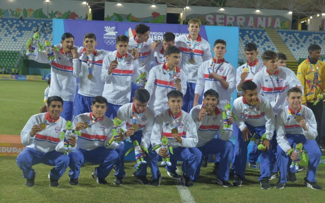 La ‘Albirrojita’ ganó el oro en los Juegos Boliviarianos 2022