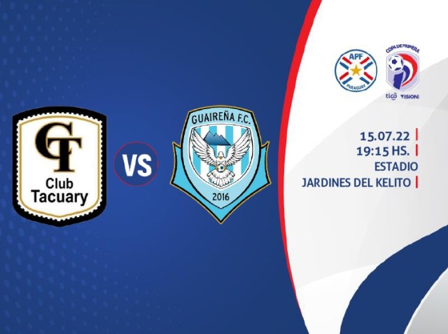 Tacuary y Guaireña se reencuentran, esta vez, en el Clausura