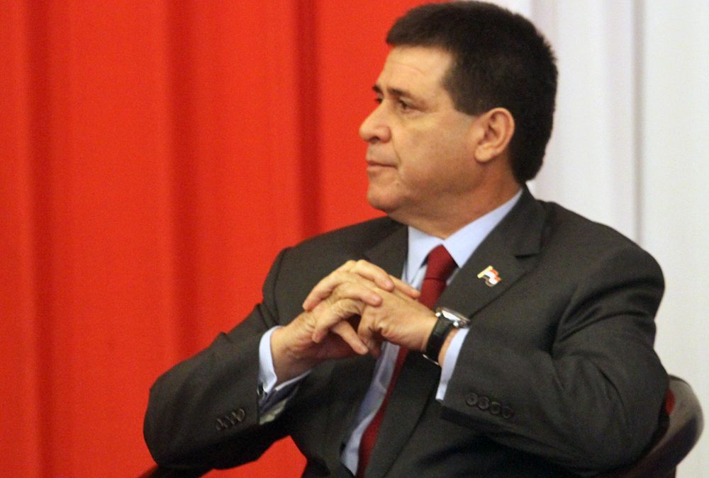 Amenaza a Cartes se recibió en mayo y sigue vigente, informó ministro del Interior