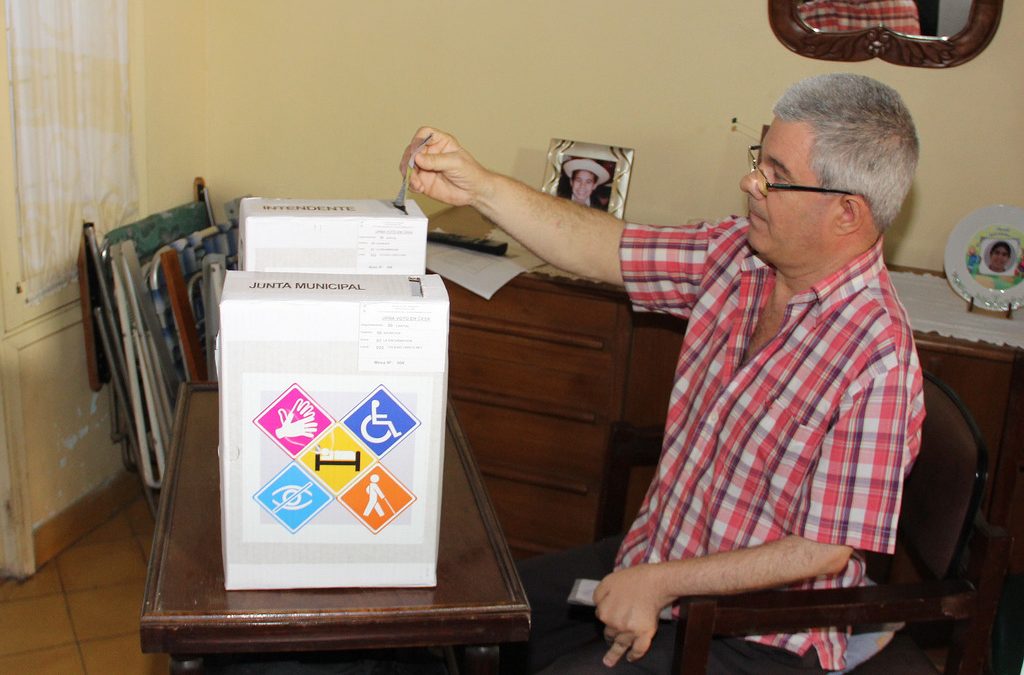 Hasta las 19:00 hay tiempo para solicitar el “Voto en Casa” y “Mesa Accesible”